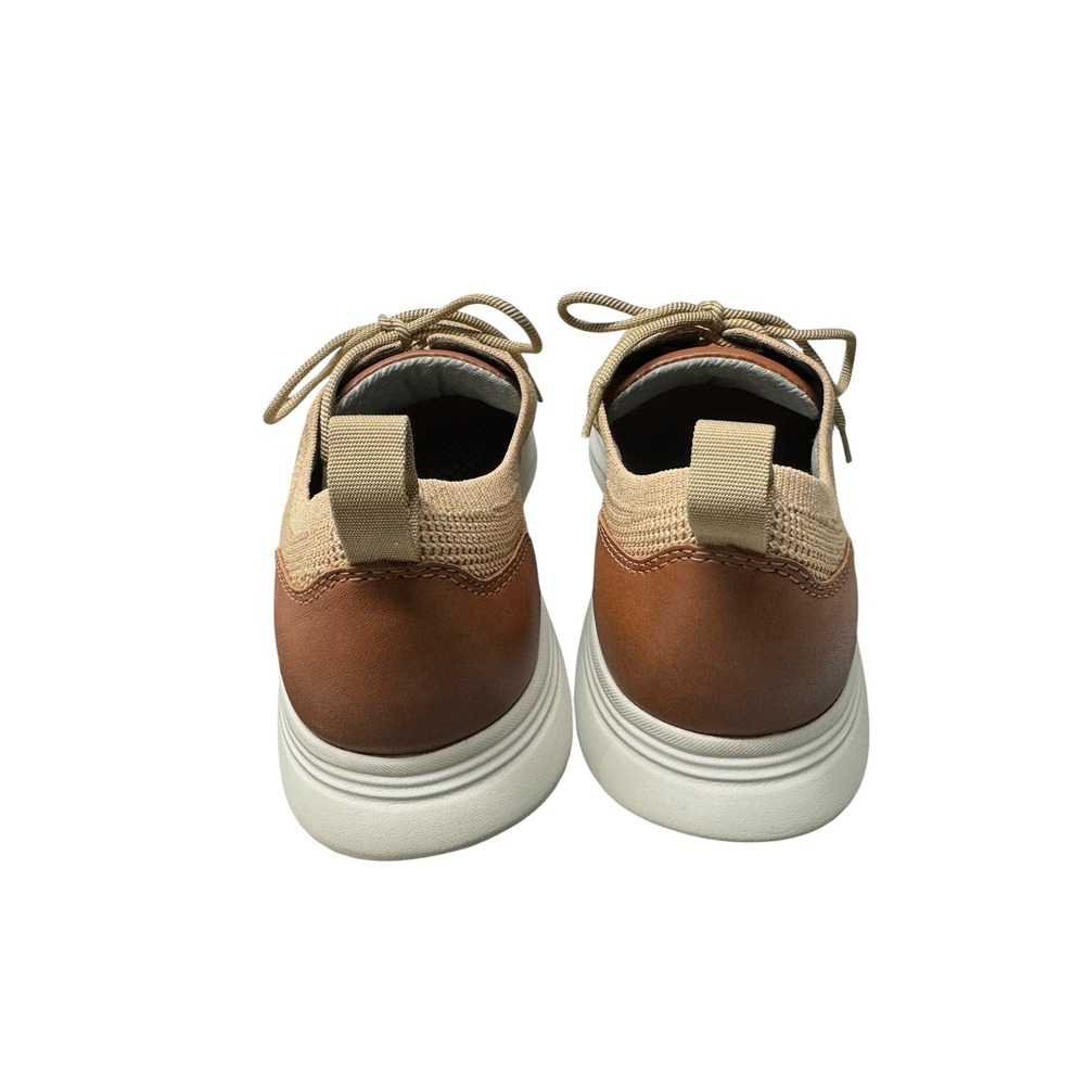 Johnston and Murphy Amherst Knit U-Throat Shoe Taupe Sz 8.5 Excellent Condition - Picture 3 of 8
